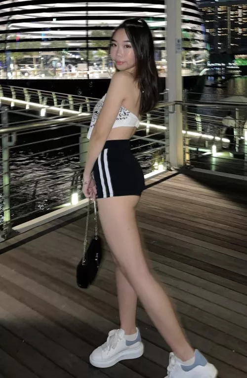 A little bit of ass cheeks