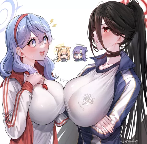 Ako Amau & Hanekawa Hasumi [Blue Archive]