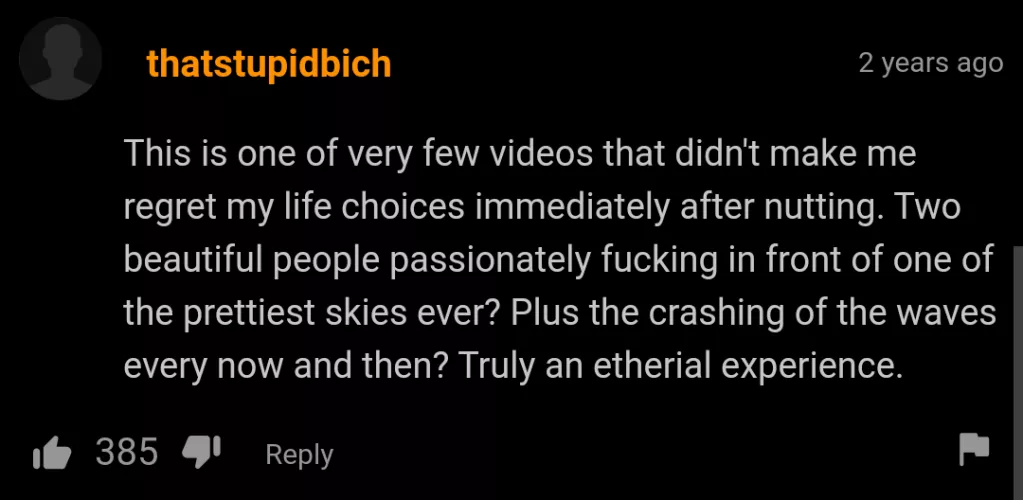 An etherial experience.