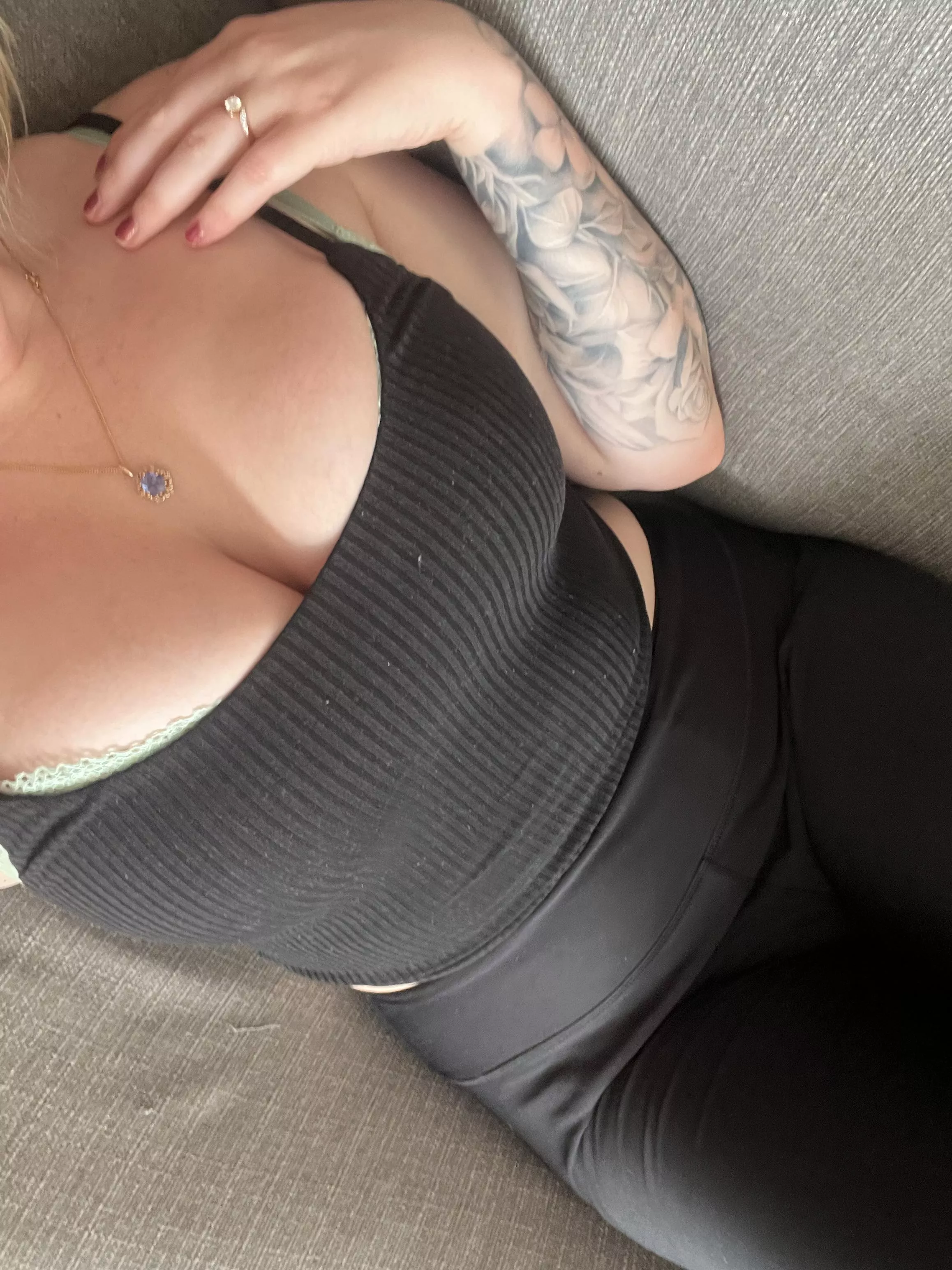 Anyone in the mood for a titty fuck today? 😈