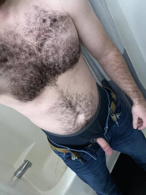 Are blue jeans a good choice for work today?