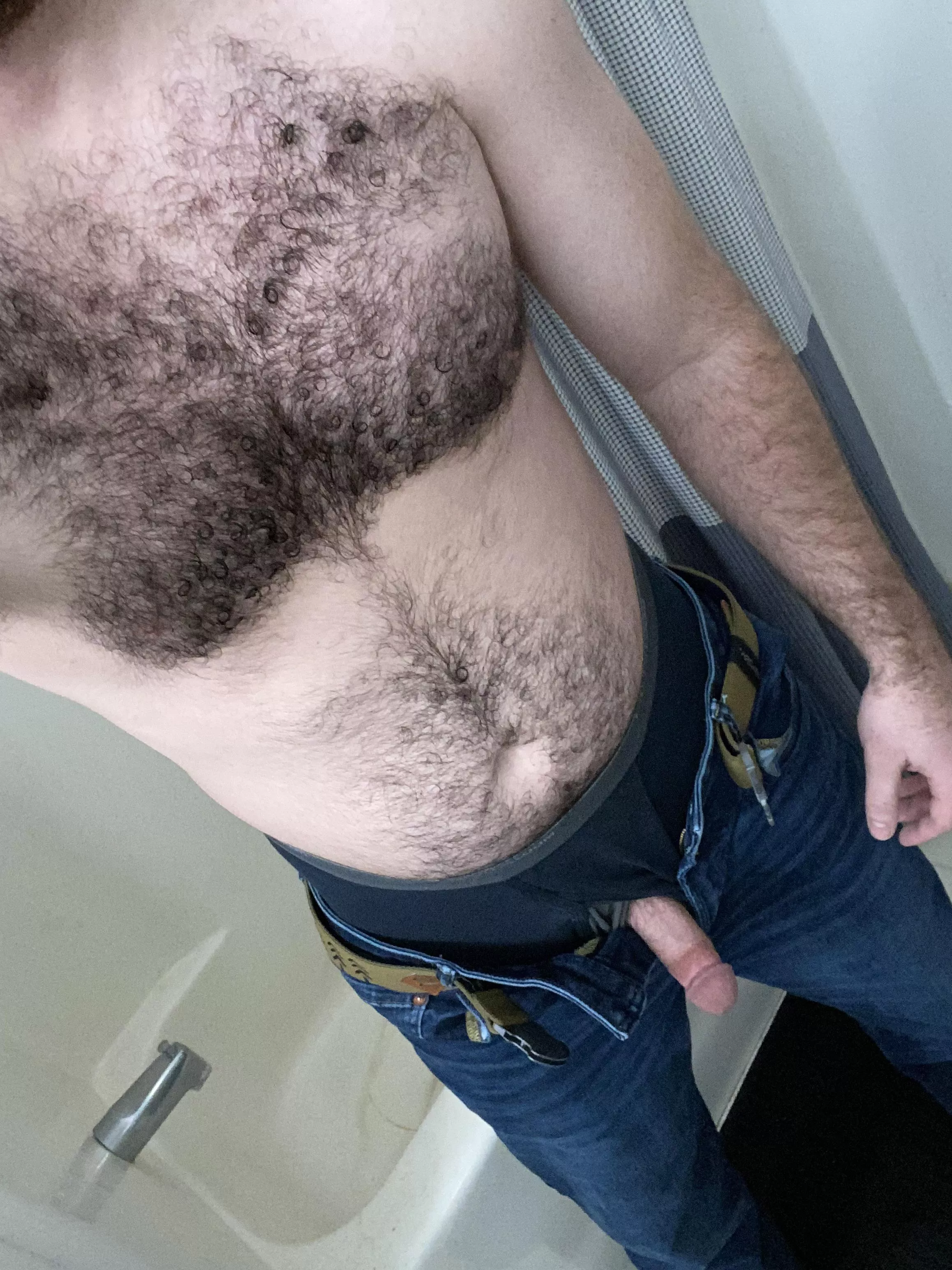 Are blue jeans a good choice for work today?