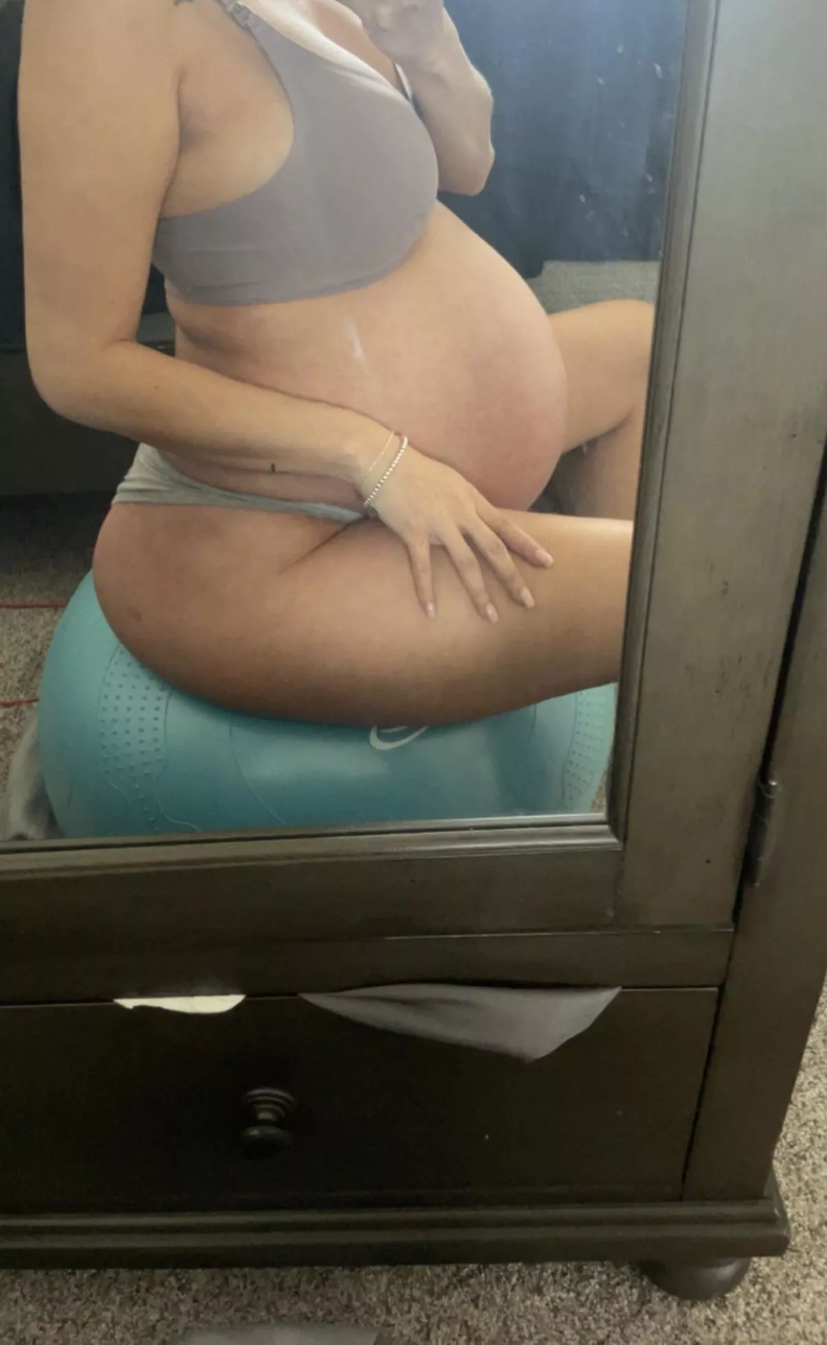 Can I bounce on you like I bounce on the ball :)