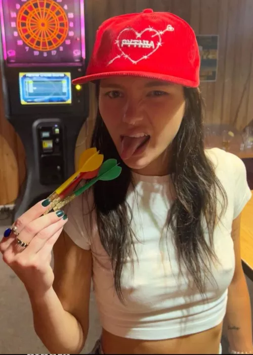 Can she hit the target?