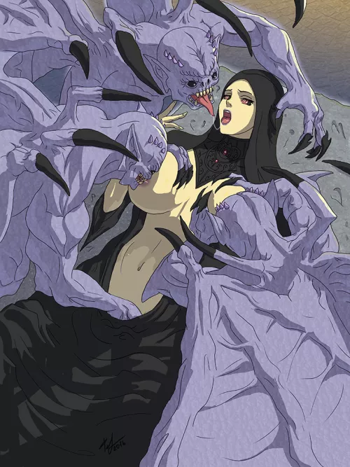 Carmilla and vampires (Tesan) [Castlevania]