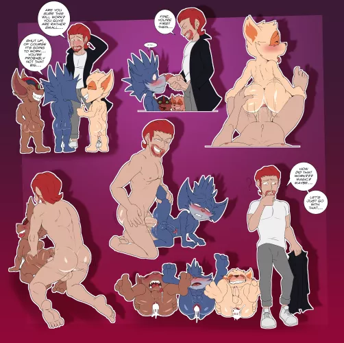 Does anyone know who is this red-haired oc is from jerseydevil