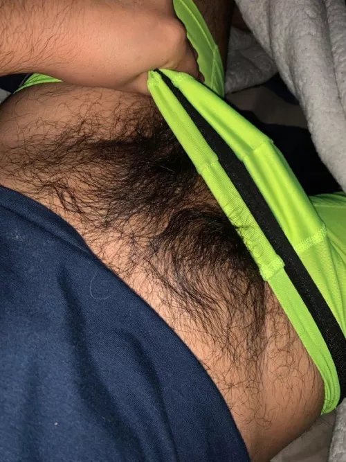 Don’t over think it ! Be ready to sniff on my musky bulge.. On your knees!