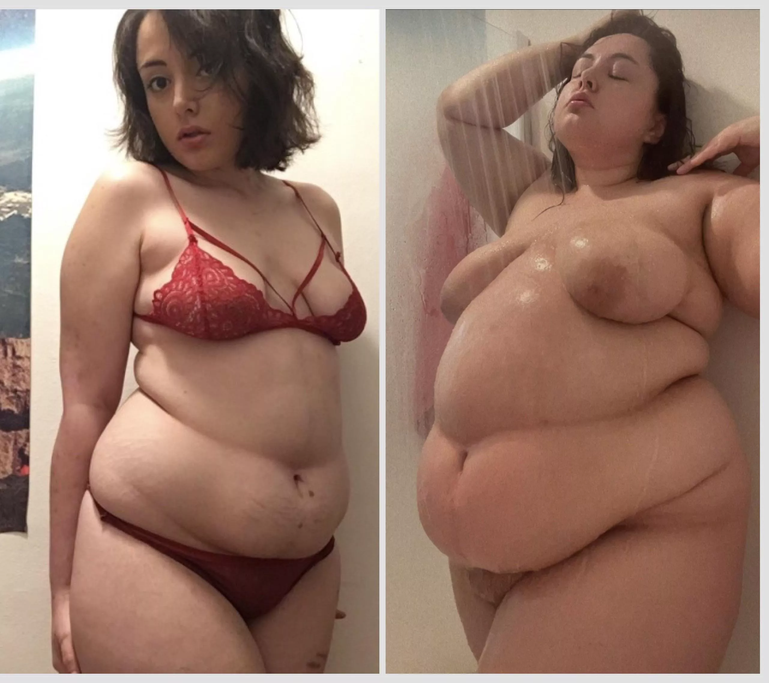 dropping in on my favorite sub to show off the gains 😘 i cant believe im twice the size i was 3 years ago!