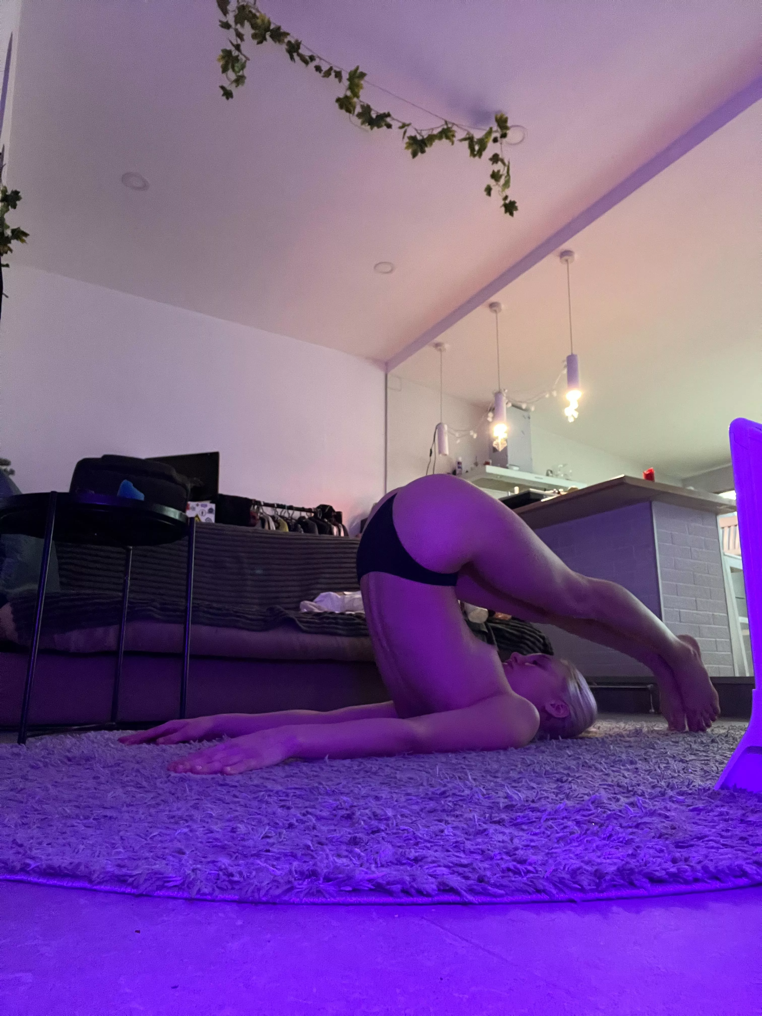 Evening yoga 💜