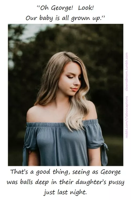 [F/D] She may be an adult but she's still Daddy's girl.