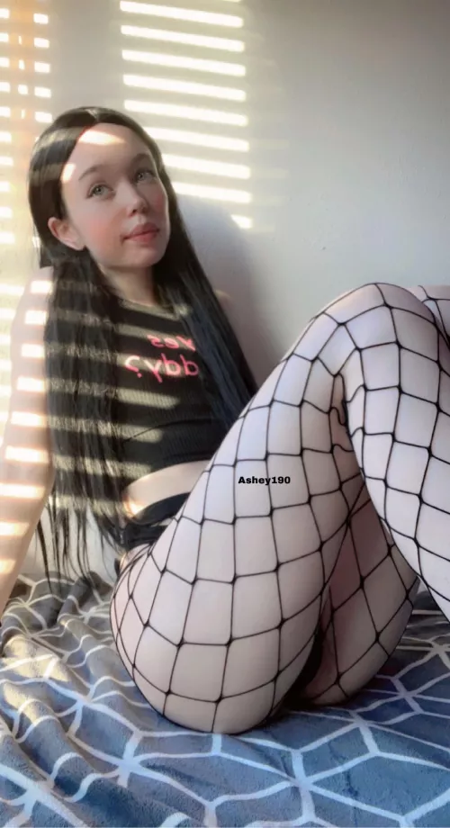 Fishnets are hot