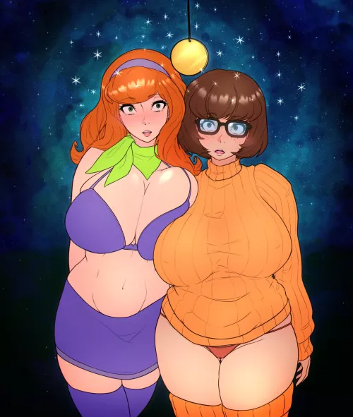 guess they couldn’t solve this mystery! (Eshie) [Daphne & Velma]