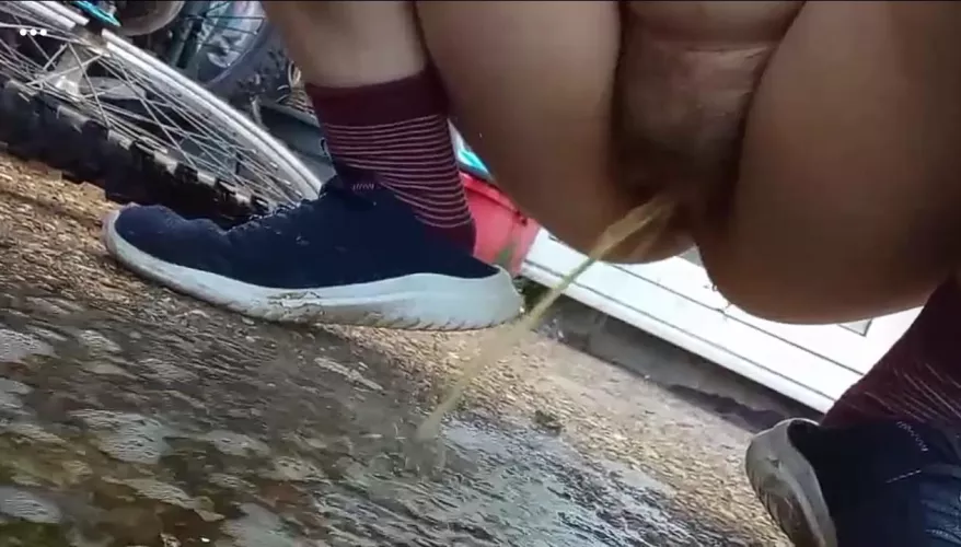 had a little fun outside🤭