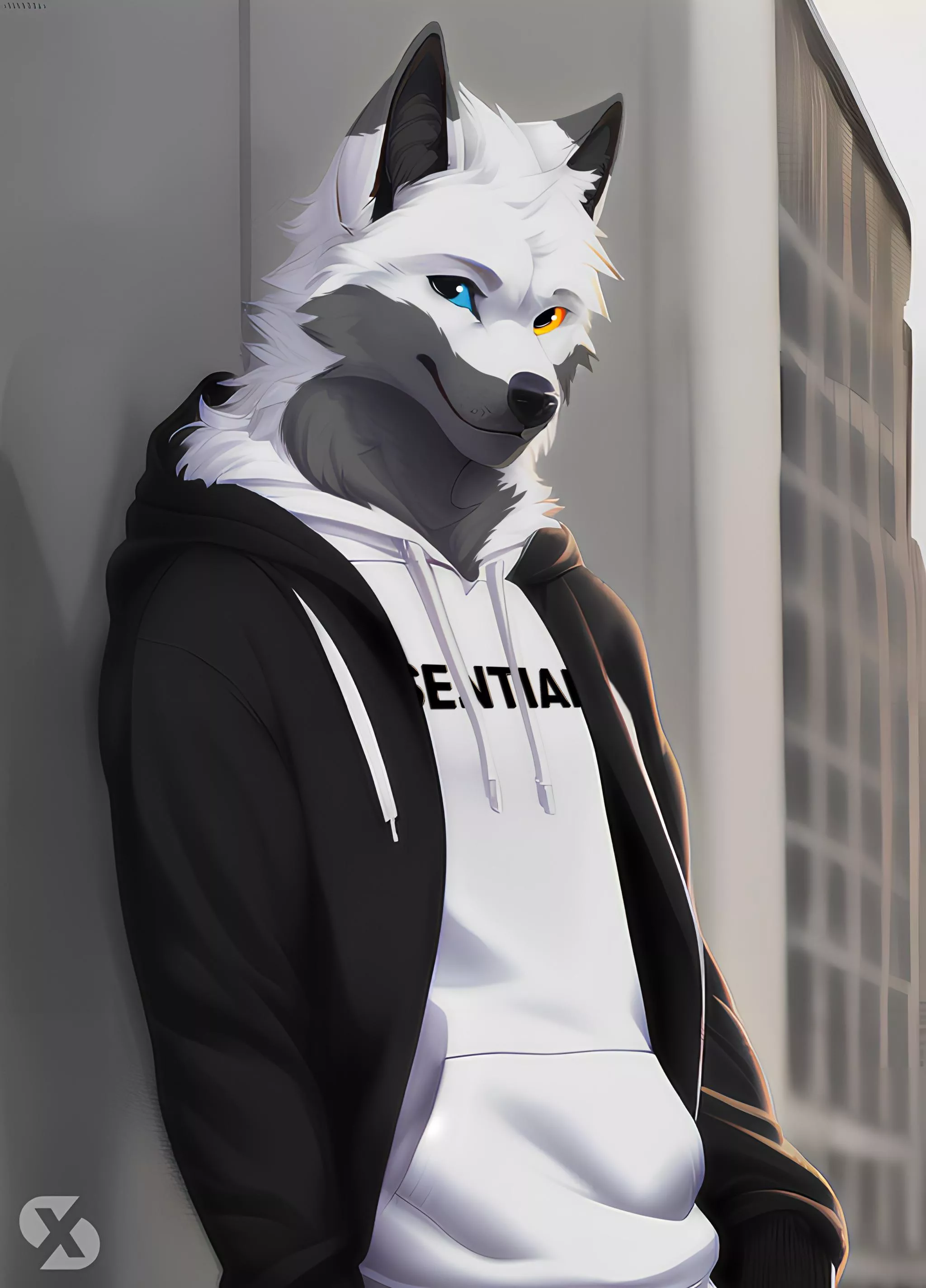 Half body for @Aquilos (Art by me!!)