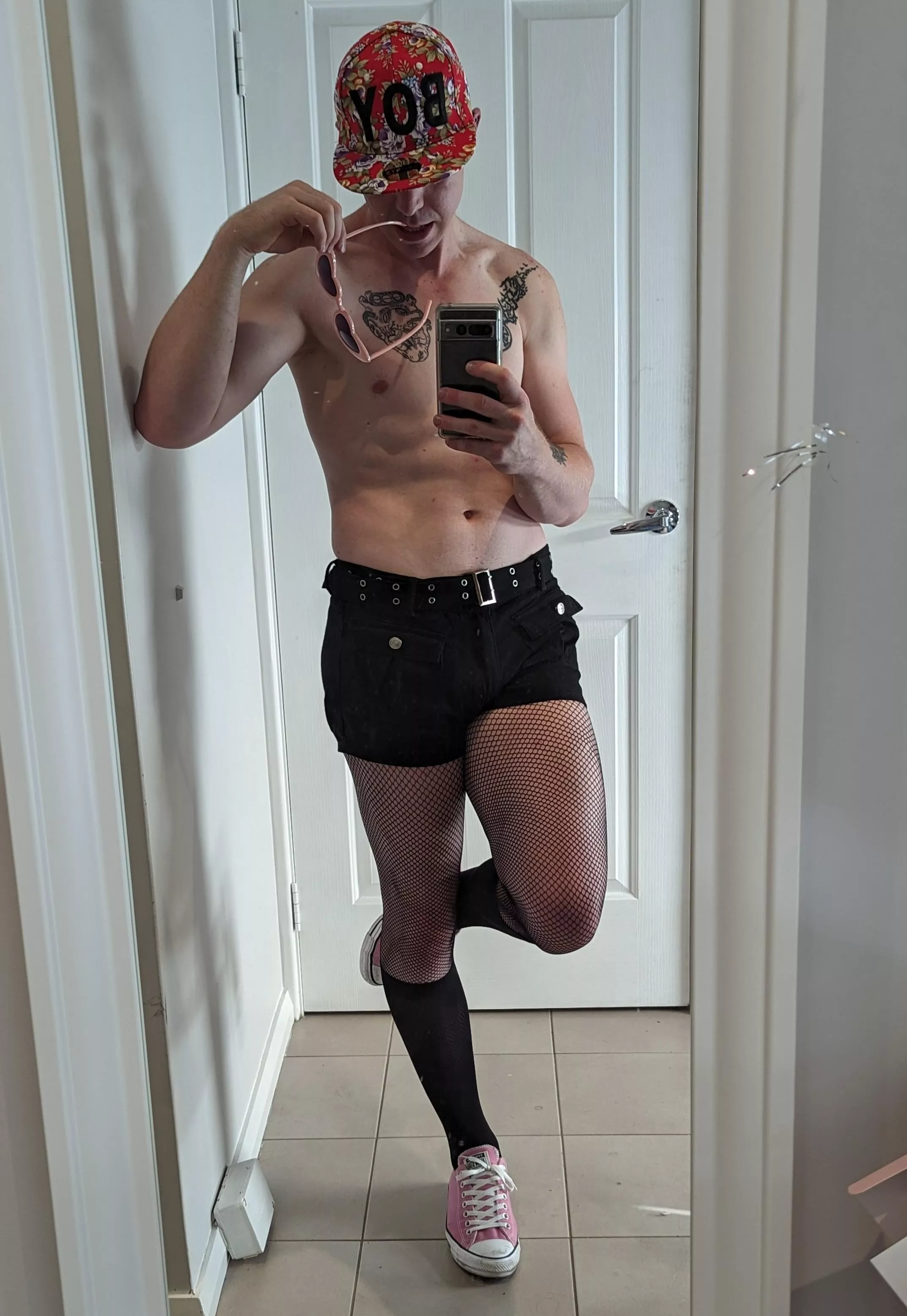 half fem, half boy is how I do this, right?