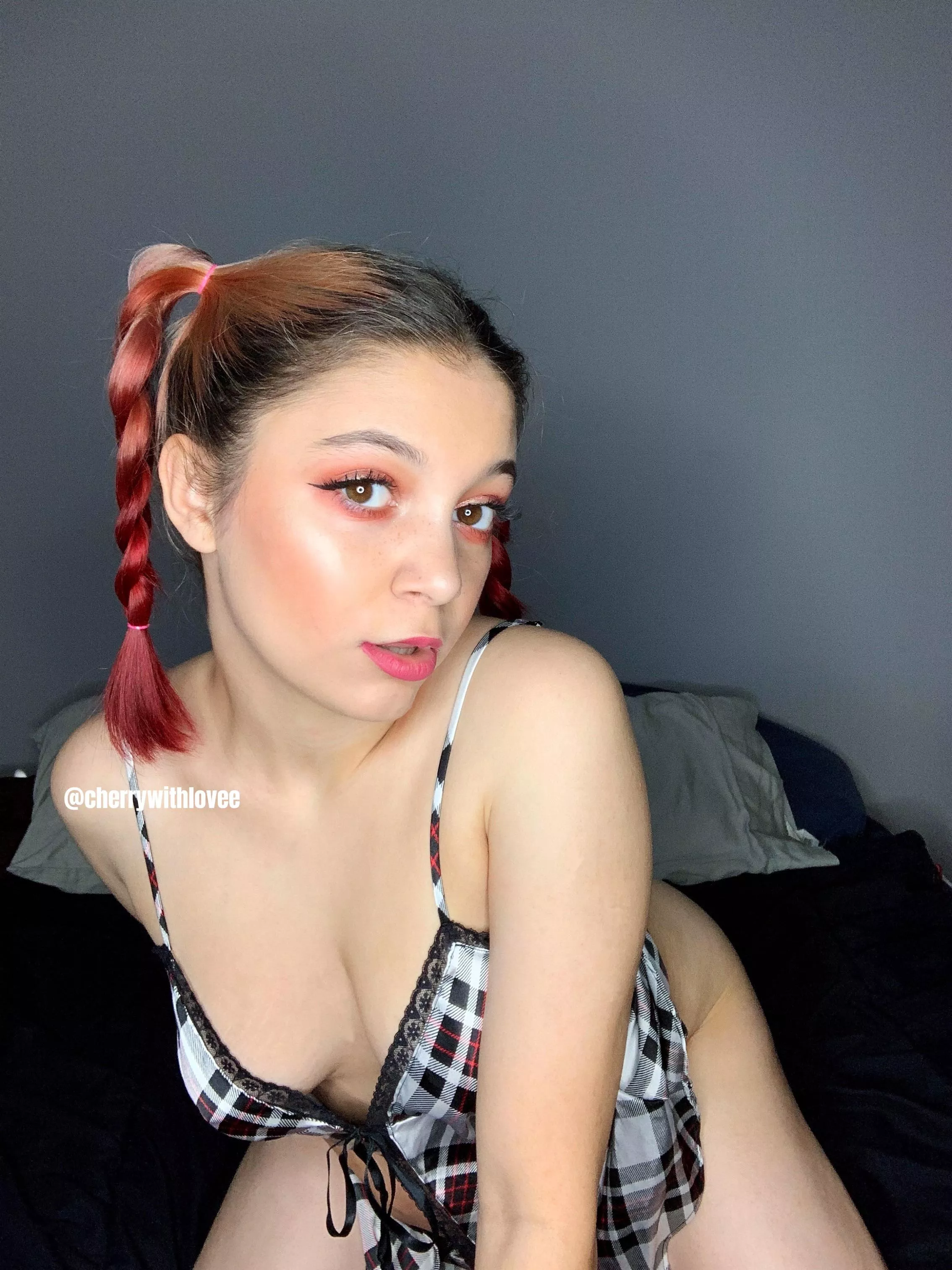 I love putting my hair in braids :))