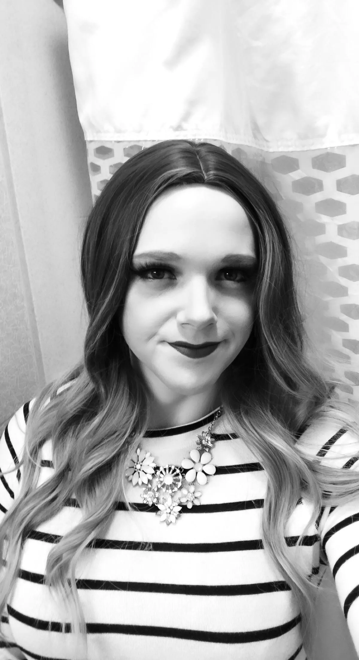 I’m not usually a B&W photo person, but I love this shot of me ♥️