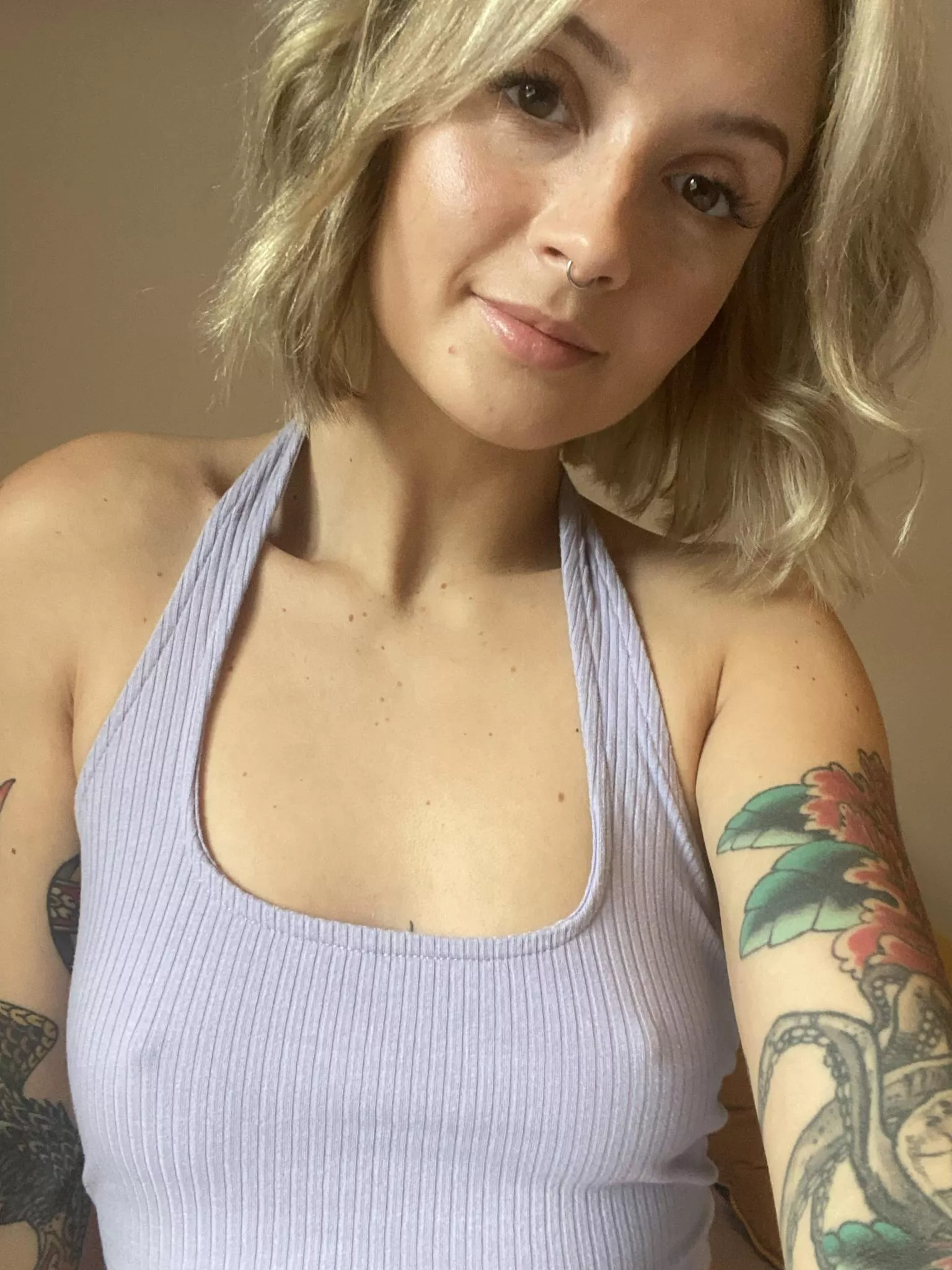 Is purple my colour? 😇