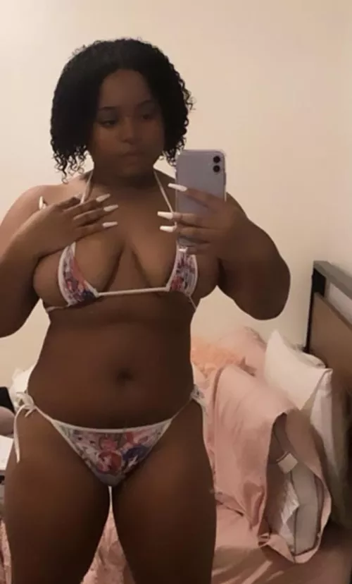 Is this bikini too modest? I think I need a smaller size…