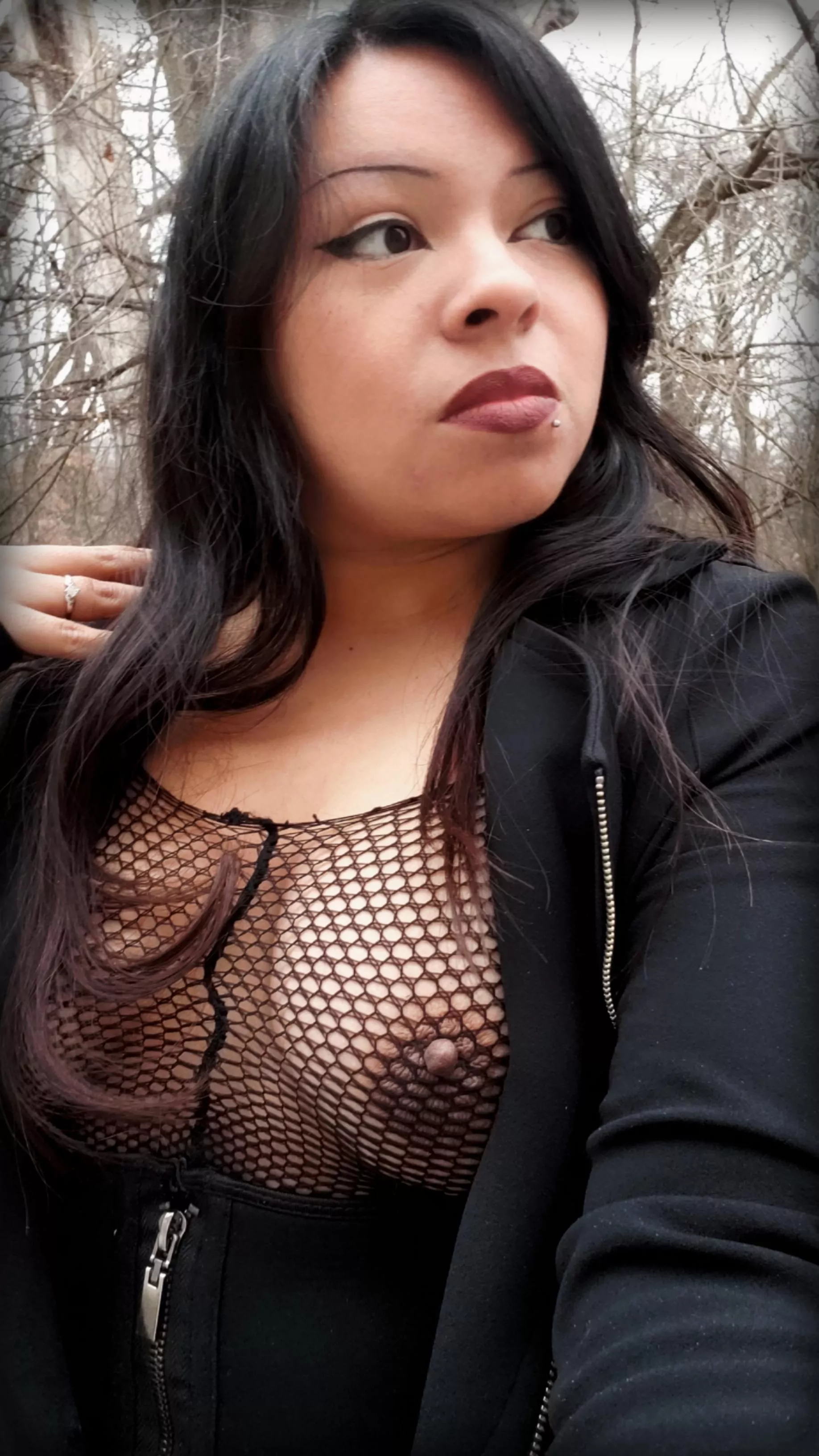 It's a nice morning to let the ladies out