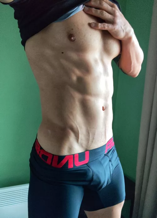 just a small cute bulge i guess