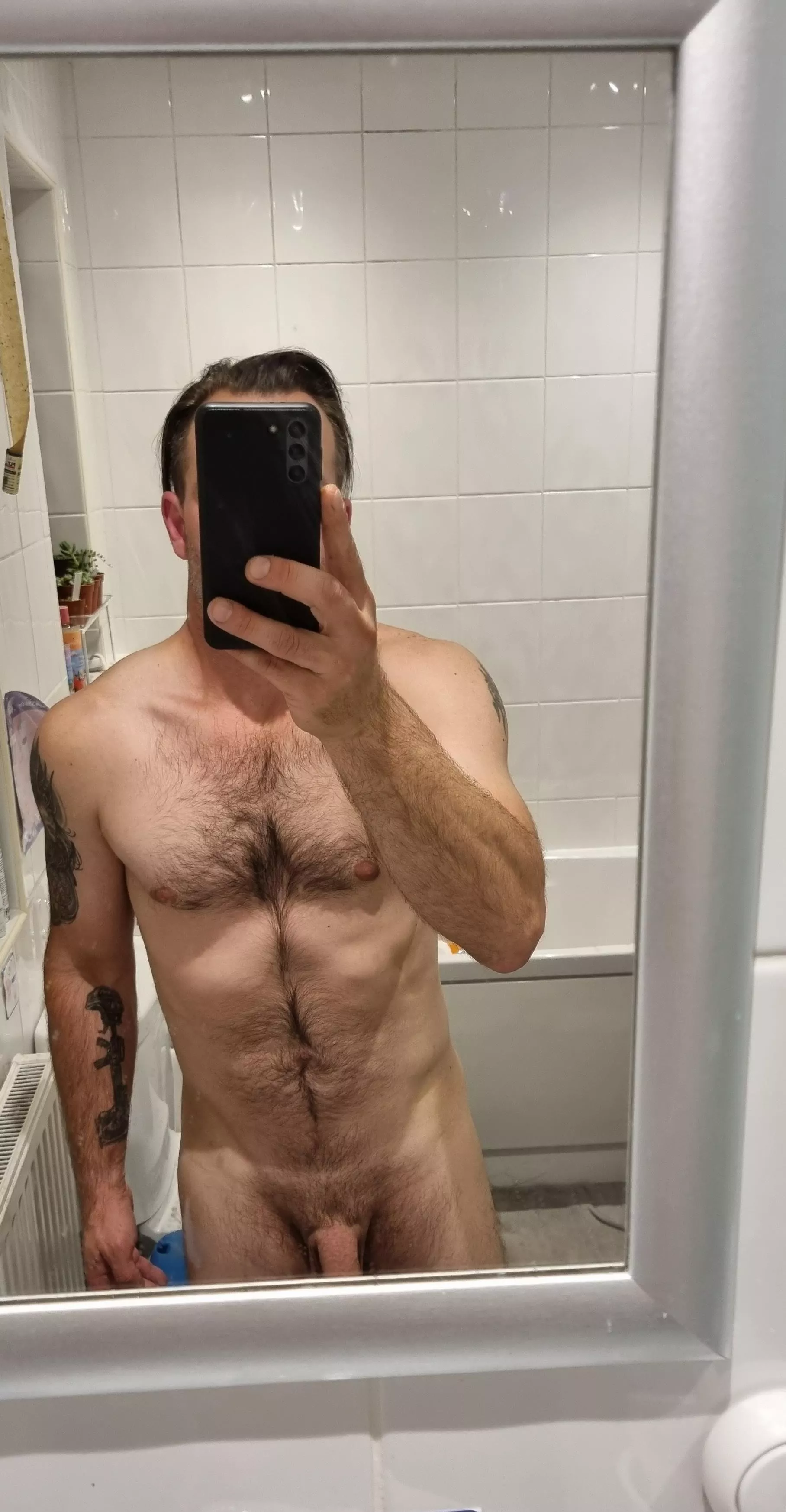 Let's take a bath, the waters warm