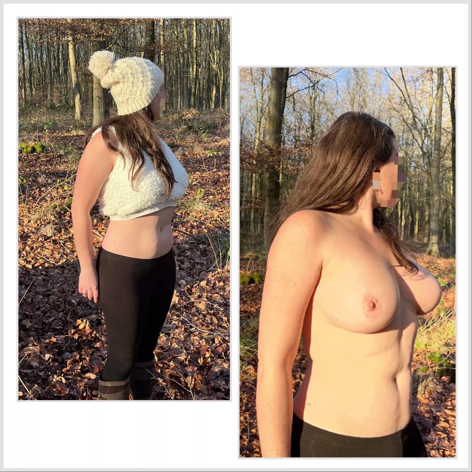 Letting the girls out for a bounce