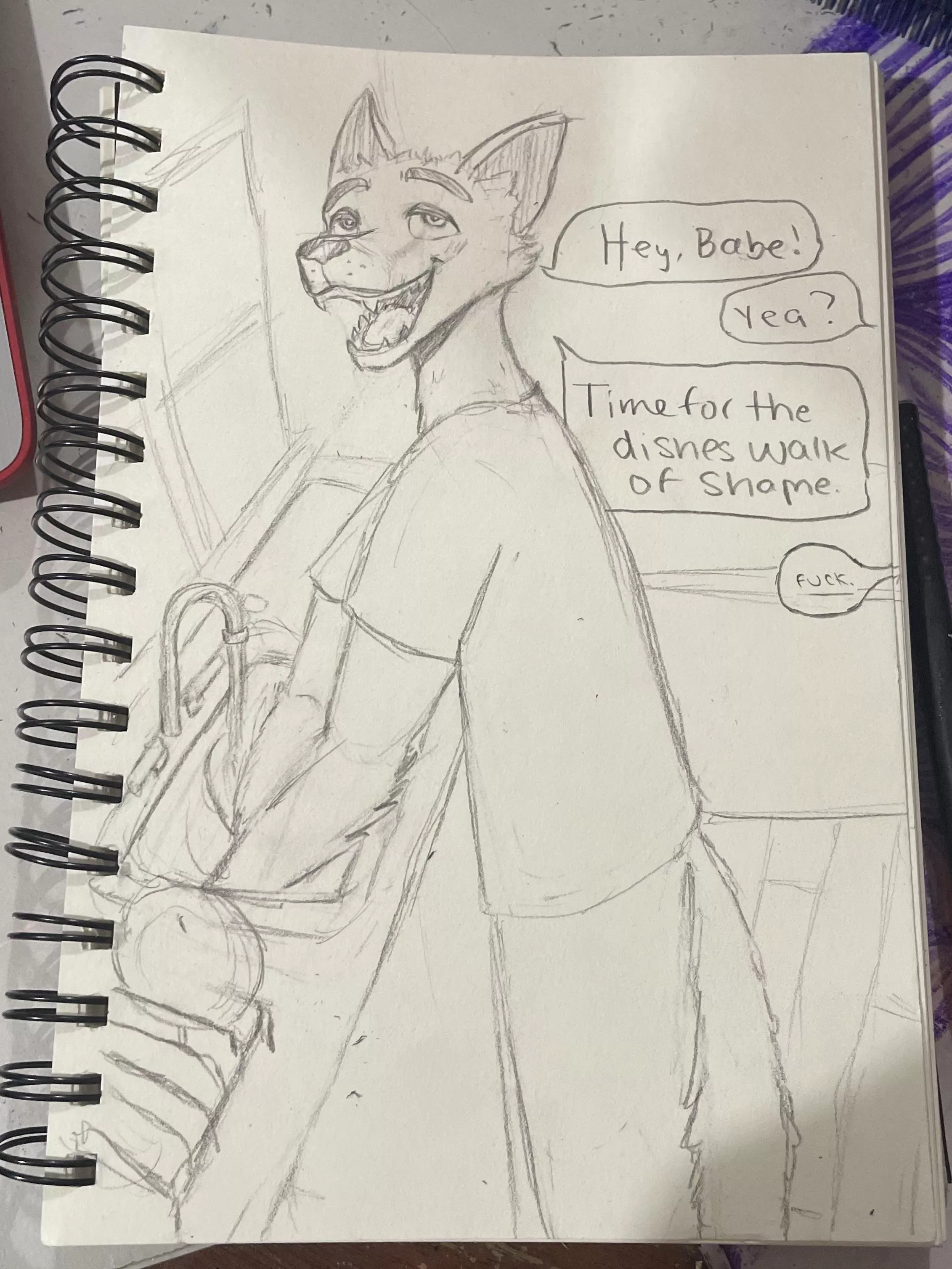 lil comic from last night