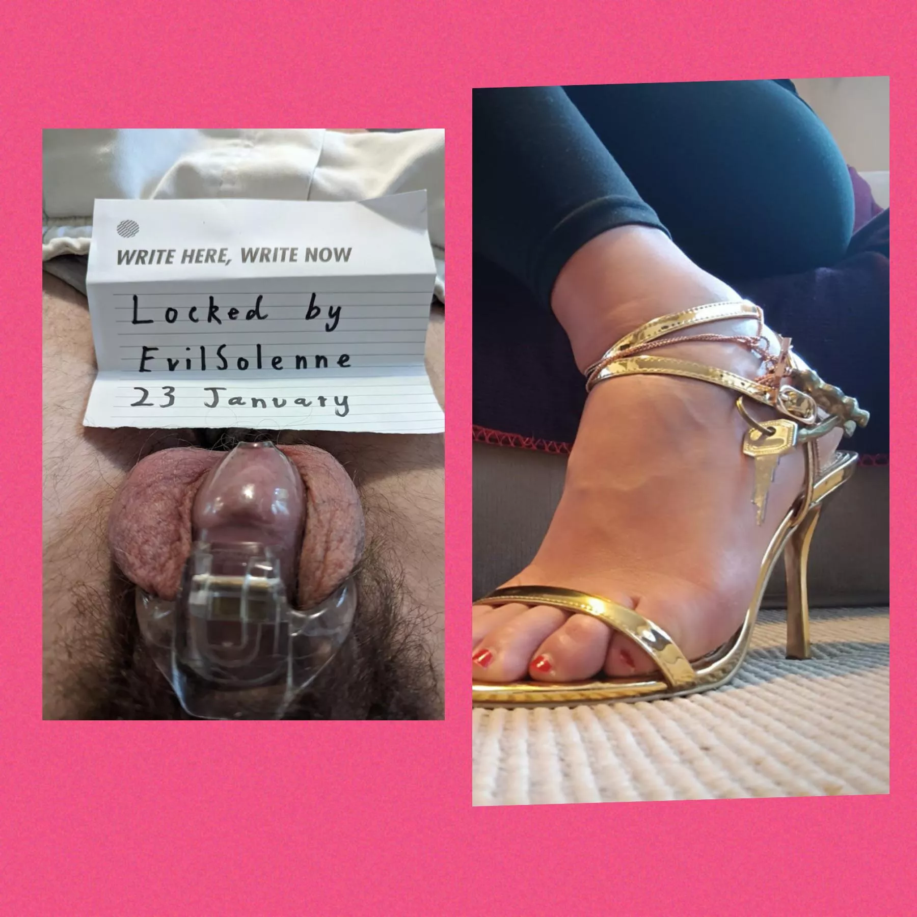 Love carrying his key on My shoes 🔐😈