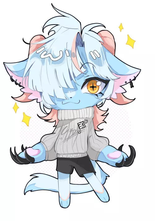 Meet Thirty, My oc :> he likes spicy food.