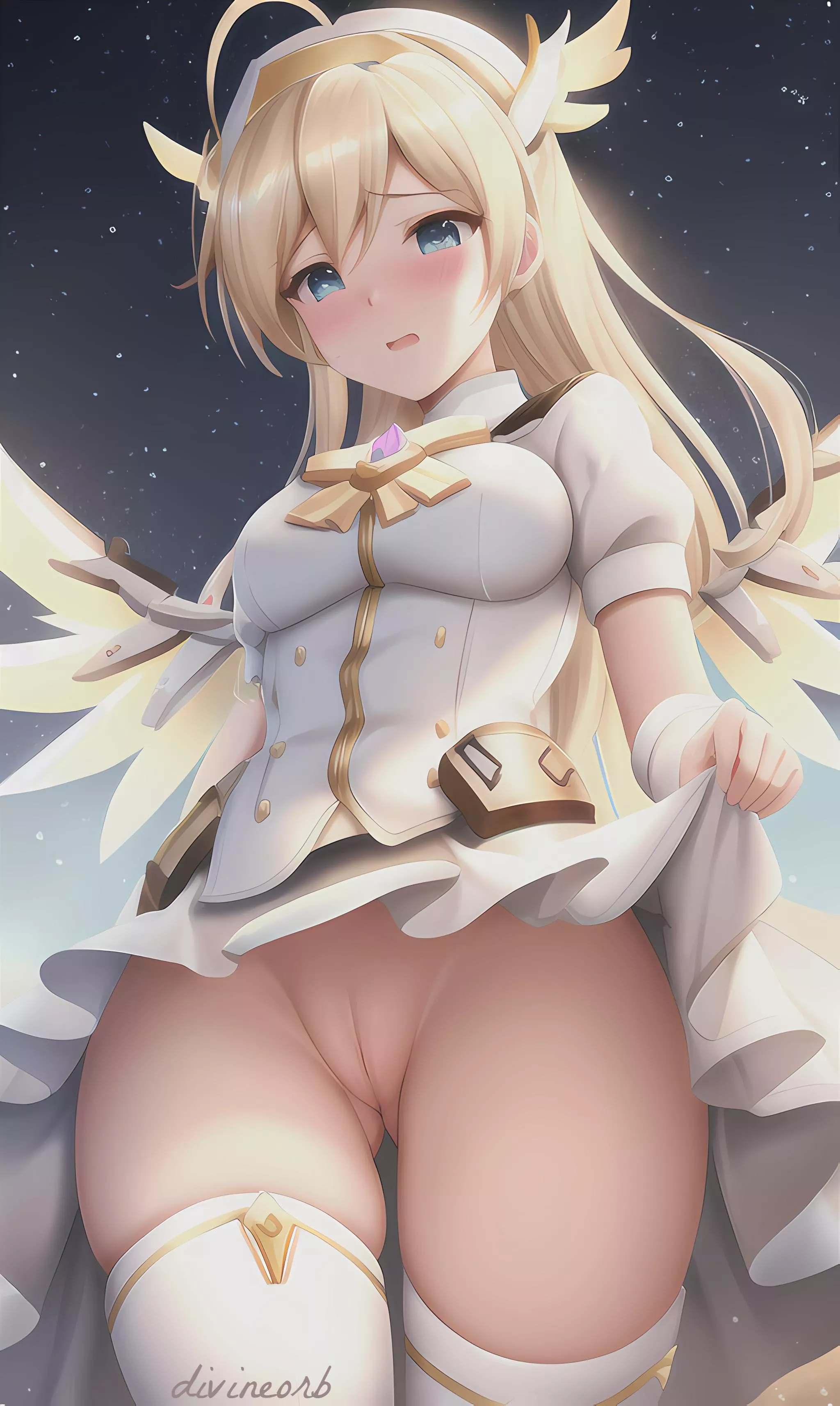 Mercy Upskirt (divineorb)