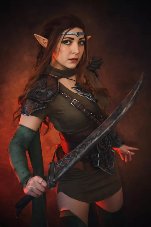 My TESO Elf selfmade cosplay (dragunova_cos)