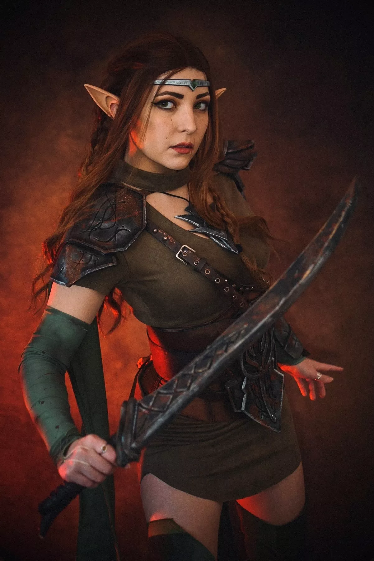 My TESO Elf selfmade cosplay (dragunova_cos)