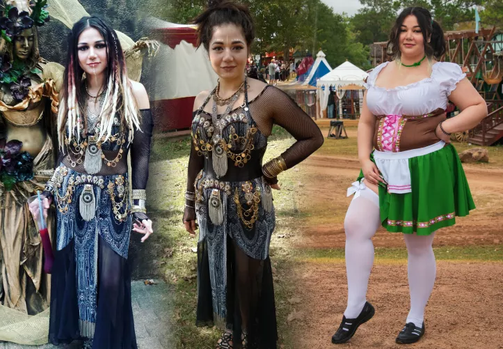 next Ren Faire, they'll have to bring me in thru the petting zoo 🐷