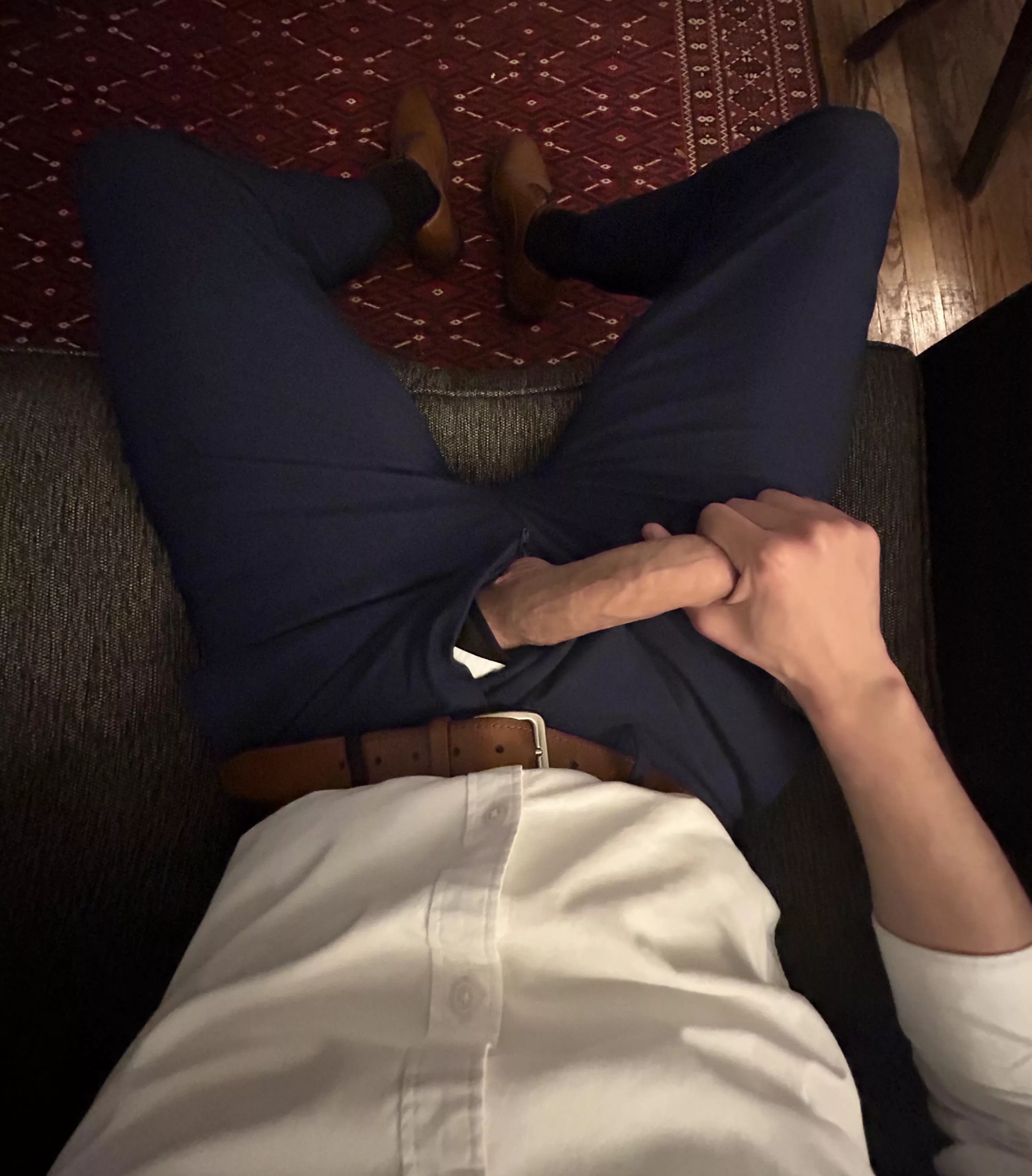 [OC] My work uniform doesn’t leave much for imagination