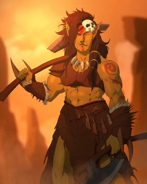 Orc warrior (@BlackSalander)