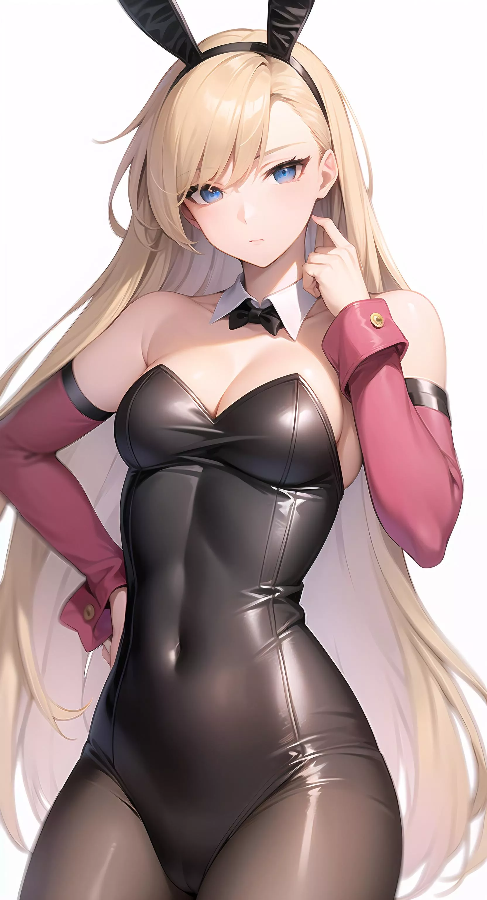 Pink-Sleeved Bunny Girl