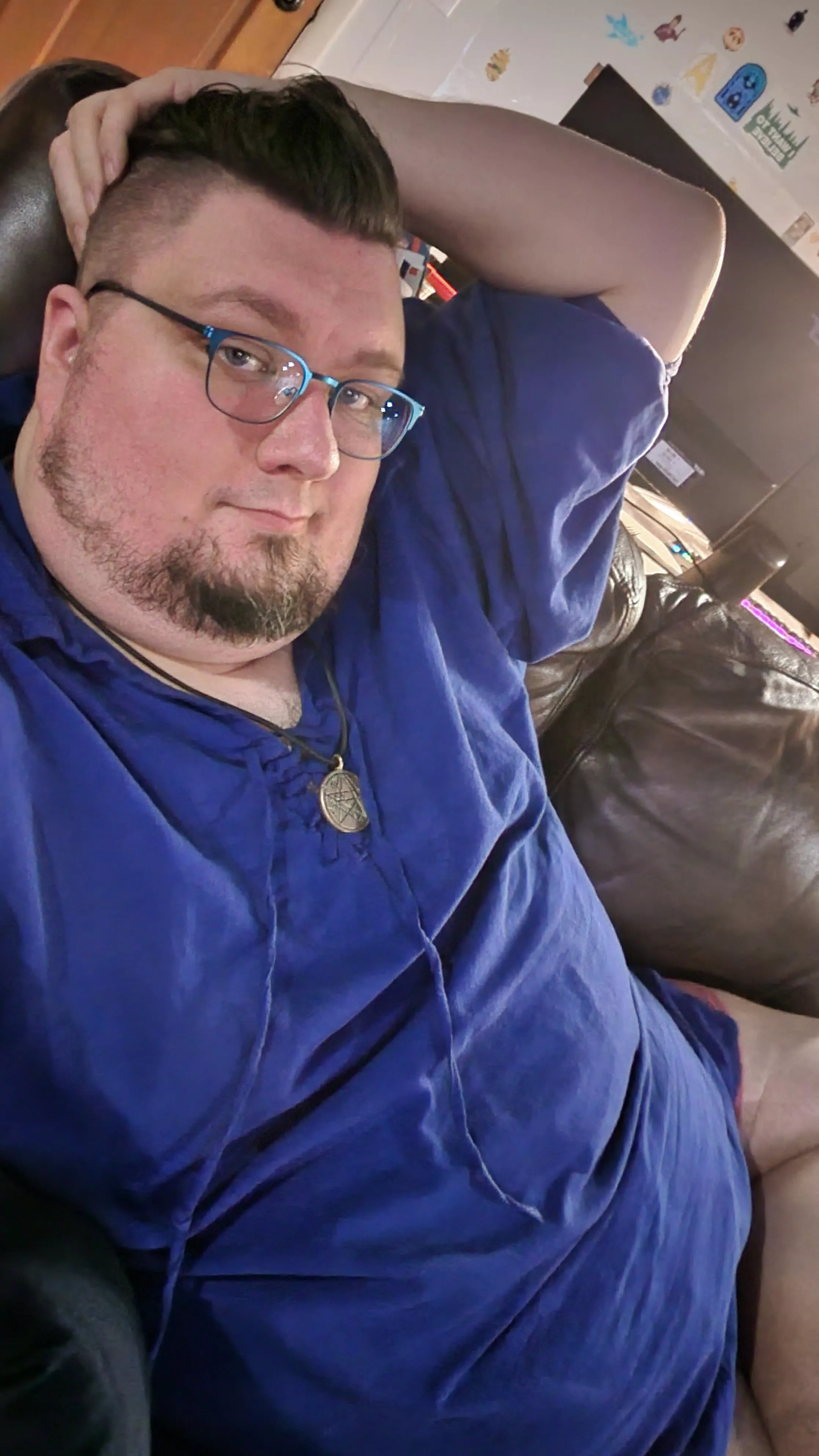 Relaxing on the last day before work