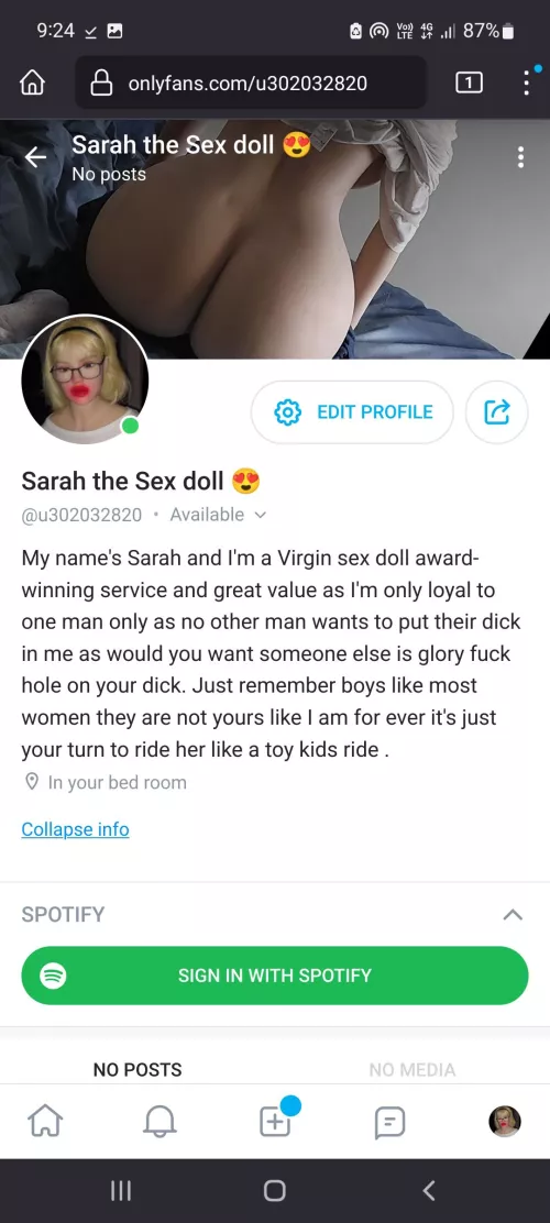 Sex doll onlyfans.com