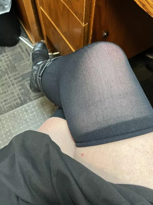 Stockings and no panties! What will you do to me?