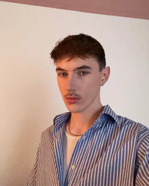 stuck with the face of a twink forever unfortunately 🫠😅