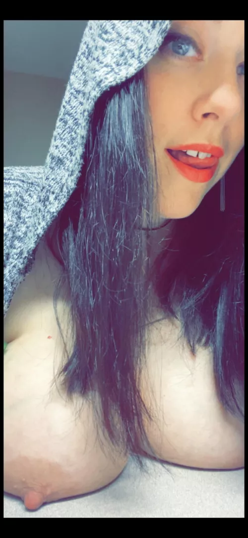 The table was cold but it felt so good against my skin.