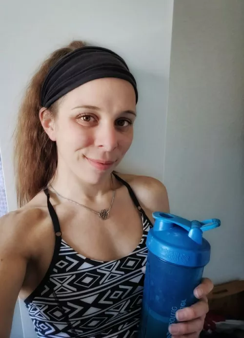 Time for a workout! (f)