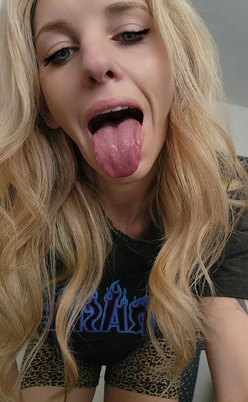 Time to lick you all over babe