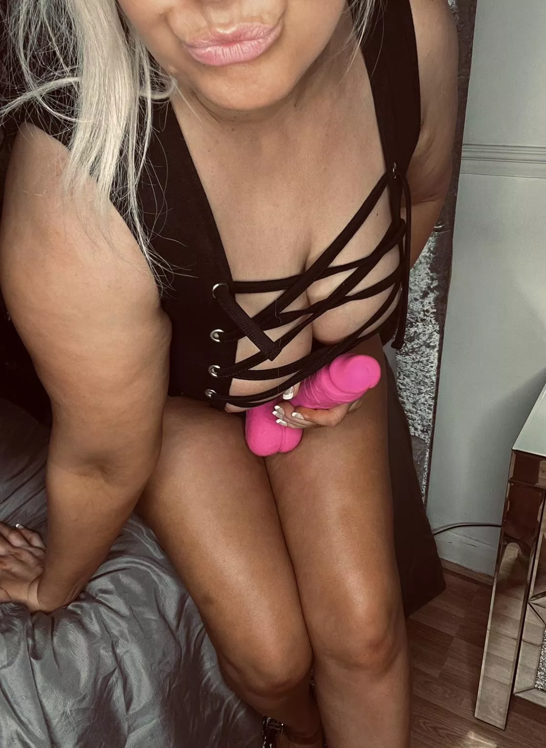 Tits or cock in the mouth hmmm decisions decisions, guess it depends if you’ve been a good lil slut or not