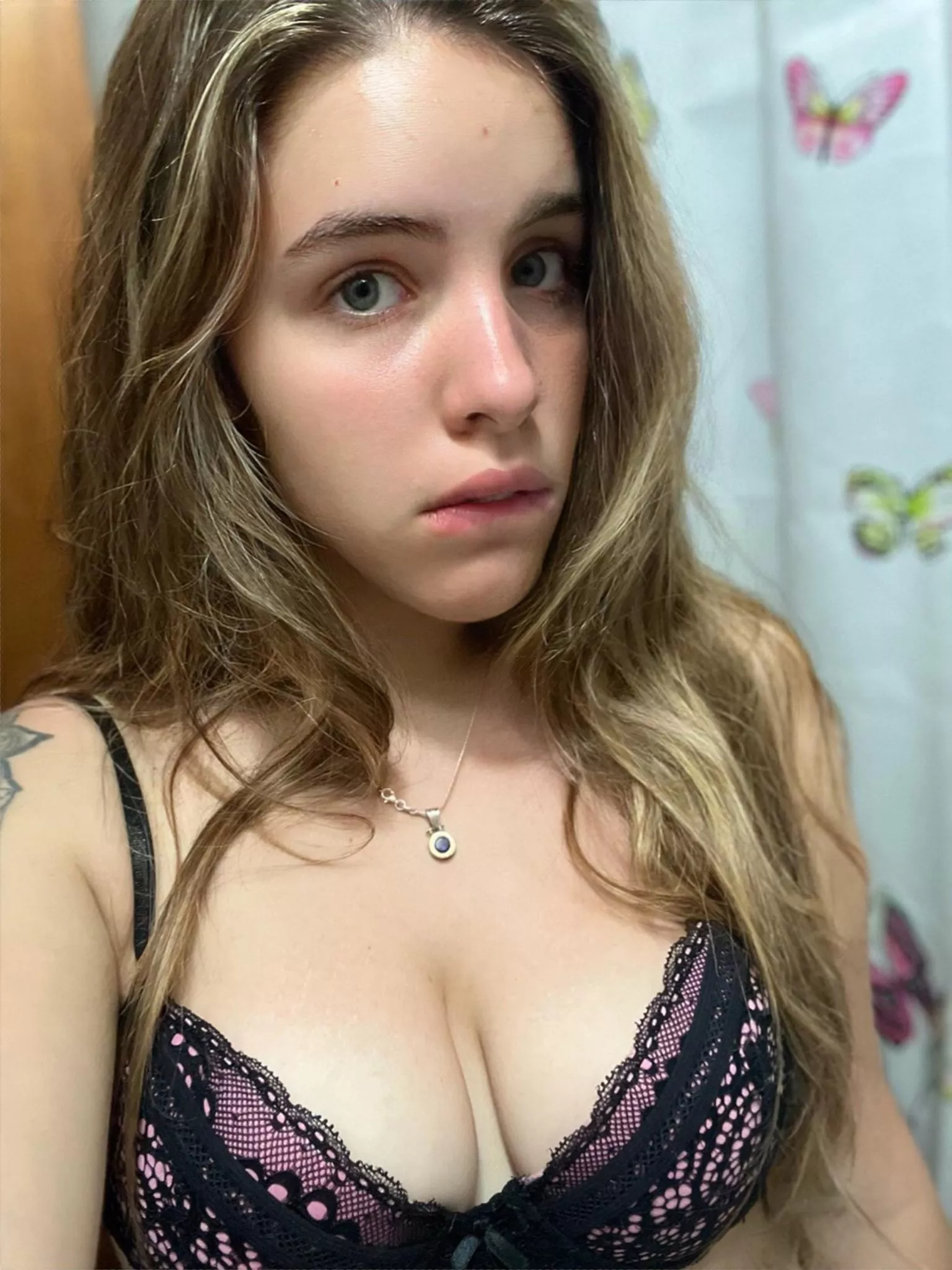 Today I'm wearing my favourite lingerie… can you help me take them off