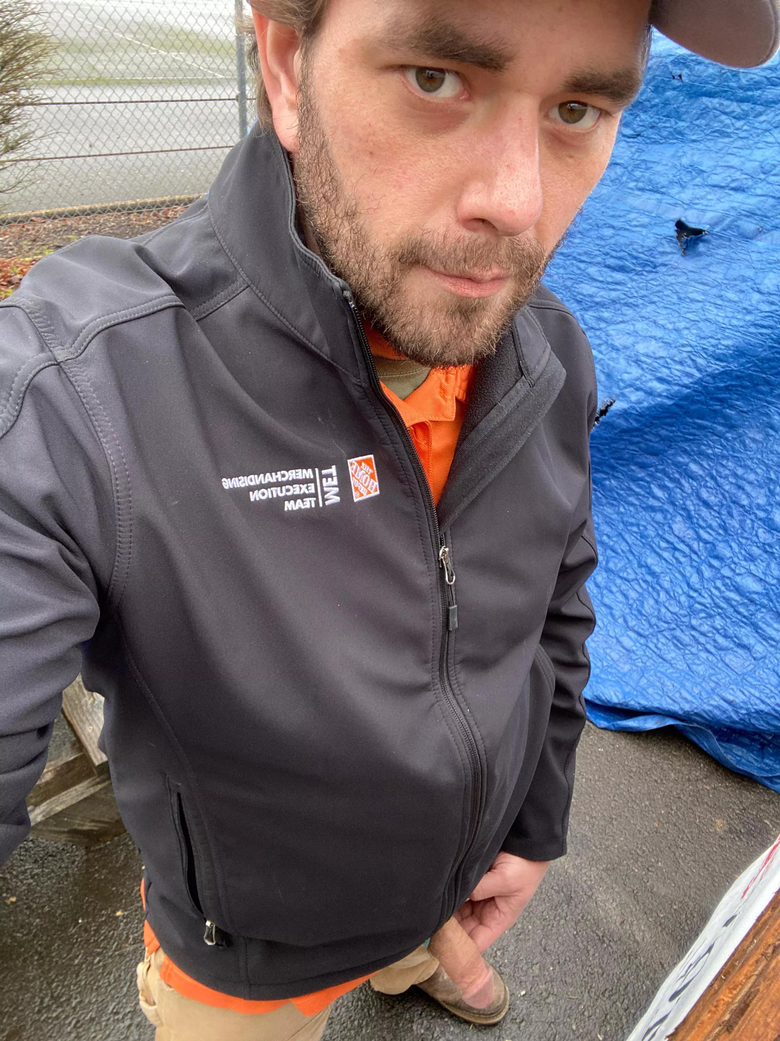 Trucker on the other side of me with my semi out