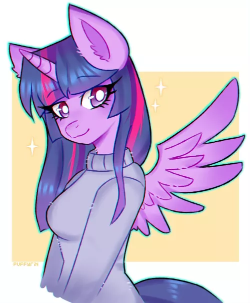 Twilight in a sweater ✨ (art by me)