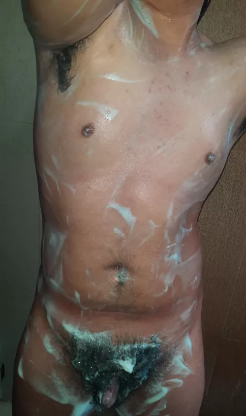 Want me to drop the soap? 😏