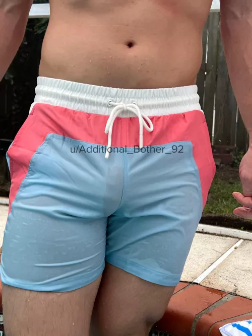Wet see through bulge